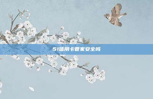 51信用卡管家安全吗